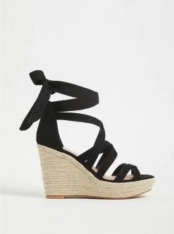 TORRID Ankle Wrap Platform Wedge (WW)
