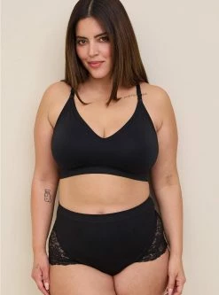 TORRID Lightly Lined Seamless Flirt Racerback Bralette -Cheap Torrid Shop 13202292 02124 av2