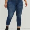 TORRID Boyfriend Straight Vintage Stretch Mid-Rise Jean