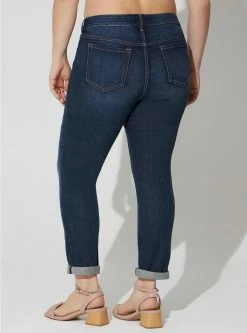 TORRID Boyfriend Straight Vintage Stretch Mid-Rise Jean -Cheap Torrid Shop 13622816 07710 av2