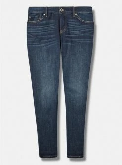 TORRID Boyfriend Straight Vintage Stretch Mid-Rise Jean -Cheap Torrid Shop 13622816 07710 flat