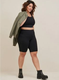 TORRID Bike Short - Performance Core Black -Cheap Torrid Shop 13631559 00684 av3