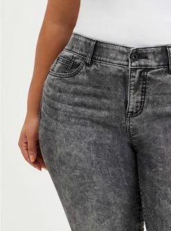 TORRID Bombshell Straight Premium Stretch High-Rise Jean -Cheap Torrid Shop 13674192 01367 av2