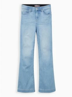 TORRID Bombshell Flare Premium Stretch High-Rise Jean 11 TORRID Bombshell Flare Premium Stretch High-Rise Jean -Cheap Torrid Shop 13674264 00448 flat
