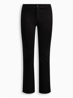 TORRID Bombshell Boot Studio Luxe Ponte High-Rise Pant -Cheap Torrid Shop 13742130 00133 flat