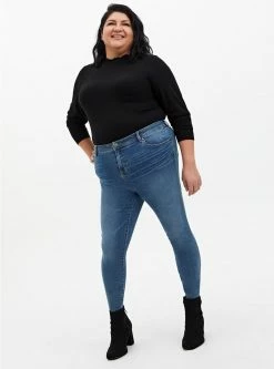 TORRID MidFit Skinny Super Soft Mid-Rise Jean -Cheap Torrid Shop 13743135 02249 av2