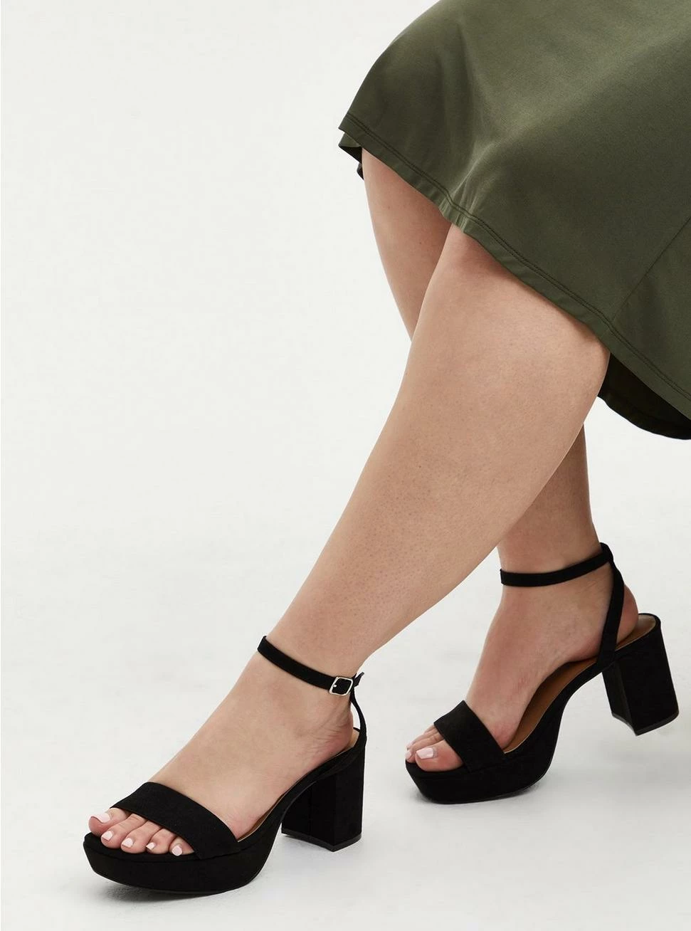 Null Platform Block Heel Sandal (WW) 4 Null Platform Block Heel Sandal (WW) - Image 2