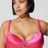 TORRID XO Plunge Push-Up Shine 360° Back Smoothing™ Bra -Cheap Torrid Shop 13973020 05427 hi