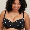 TORRID Full-Coverage Balconette Lightly Lined Print 360° Back Smoothing™ Bra -Cheap Torrid Shop 13973544 09728 hi