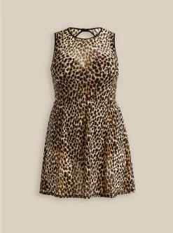 TORRID Underwire Long Mesh Overlay Swim Dress With Brief 11 TORRID Underwire Long Mesh Overlay Swim Dress With Brief -Cheap Torrid Shop 14339125 10204 flat