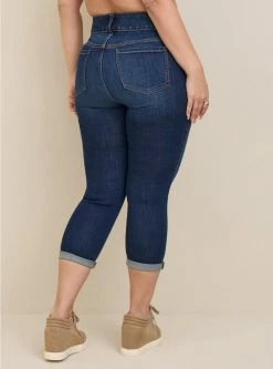 TORRID Crop Jegging Skinny Super Soft High-Rise Jean -Cheap Torrid Shop 14468781 07075 av2