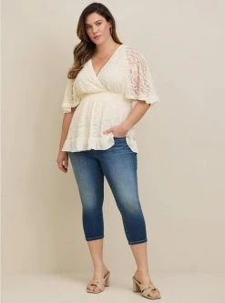 TORRID Crop Jegging Skinny Super Soft High-Rise Jean -Cheap Torrid Shop 14468781 09469 av1