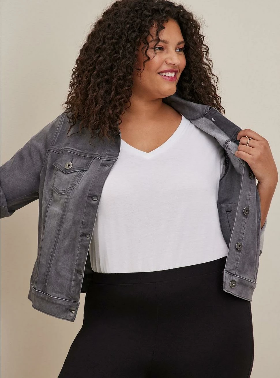 TORRID Crop Comfort Waist Premium Legging 6 TORRID Crop Comfort Waist Premium Legging - Image 4