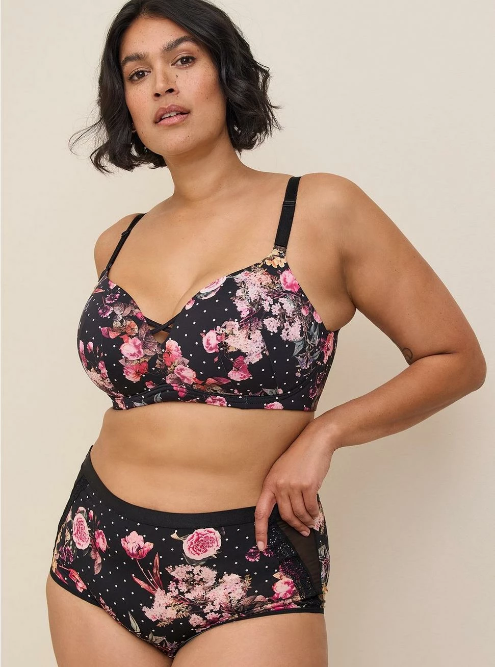 TORRID Wire-Free Push-Up Print 360° Back Smoothing™ Bra 4 TORRID Wire-Free Push-Up Print 360° Back Smoothing™ Bra - Image 2