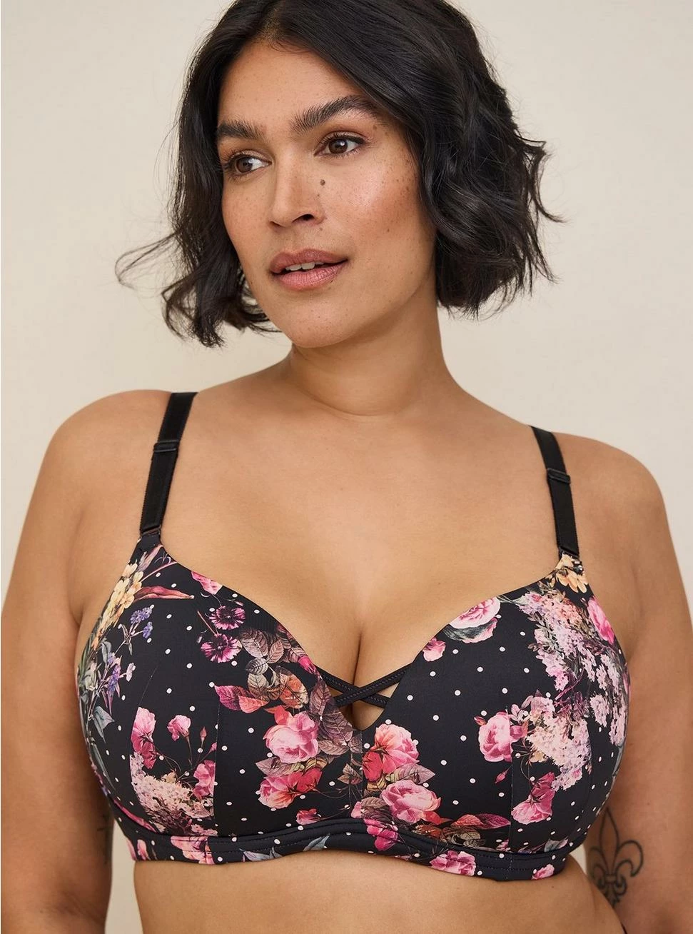 TORRID Wire-Free Push-Up Print 360° Back Smoothing™ Bra 3 TORRID Wire-Free Push-Up Print 360° Back Smoothing™ Bra