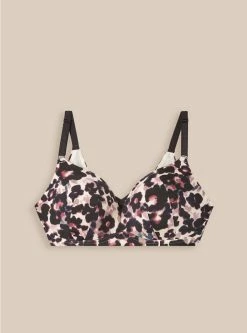 TORRID Wire-Free Push-Up Print 360° Back Smoothing™ Bra -Cheap Torrid Shop 14603285 10203 flat