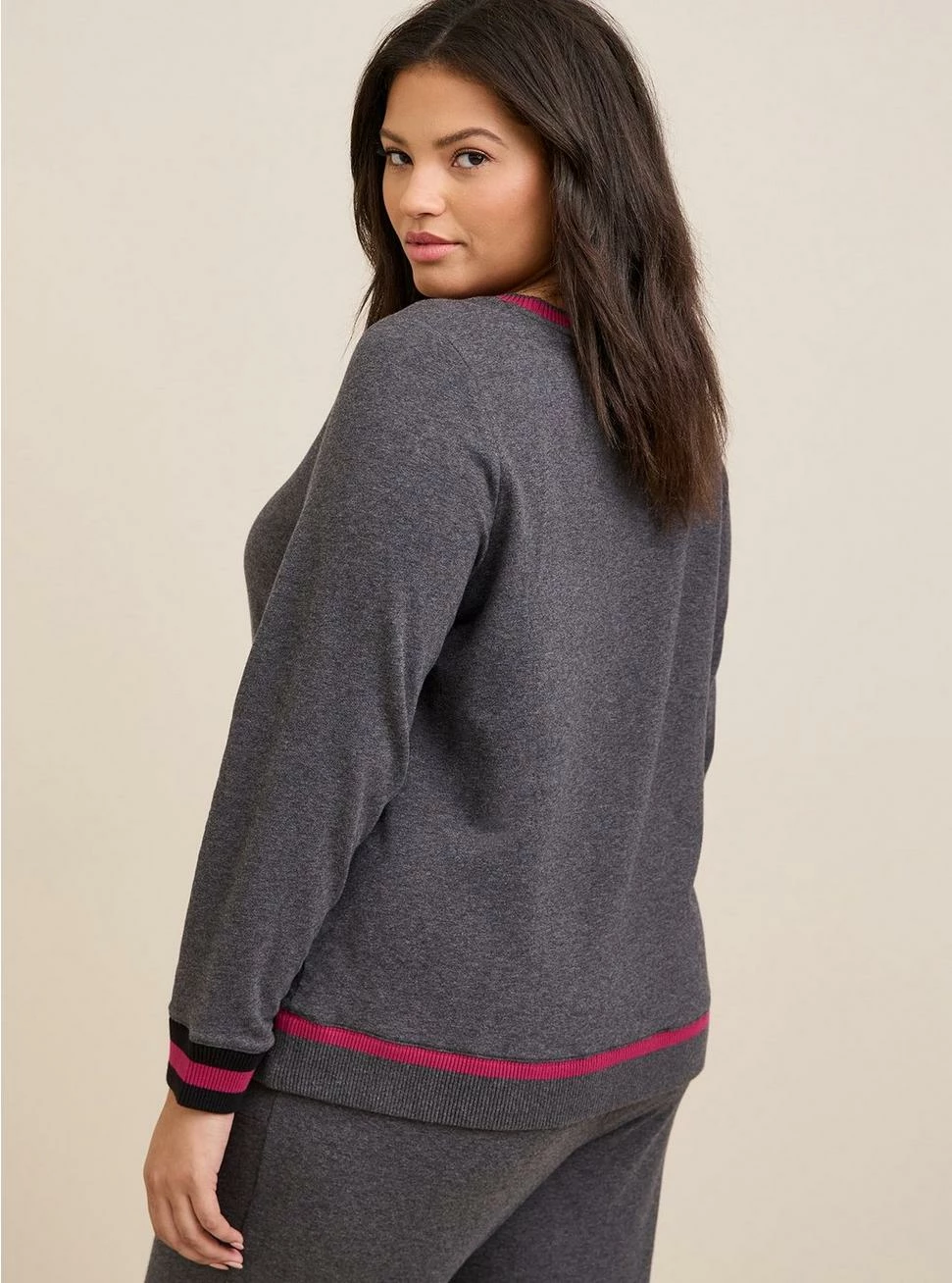 TORRID Everyday Fleece Long Sleeve Active Sweatshirt 5 TORRID Everyday Fleece Long Sleeve Active Sweatshirt - Image 3