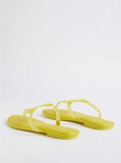 TORRID Medallion T-Strap Sandal (WW) -Cheap Torrid Shop 15036533 07375 av2