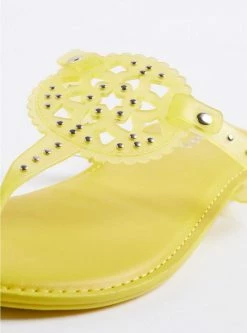 TORRID Medallion T-Strap Sandal (WW) -Cheap Torrid Shop 15036533 07375 av3