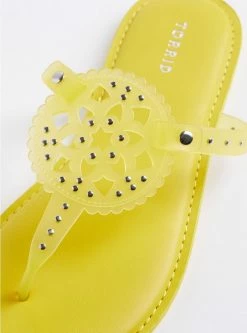 TORRID Medallion T-Strap Sandal (WW) -Cheap Torrid Shop 15036533 07375 av4