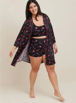 TORRID Unlined Cotton Scoop Bralette -Cheap Torrid Shop 15065256 07004 av3