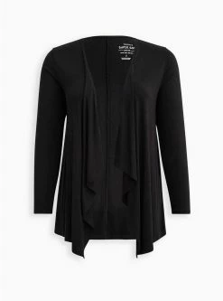TORRID Super Soft Cardigan Drape Front 11 TORRID Super Soft Cardigan Drape Front -Cheap Torrid Shop 15193555 00133 flat