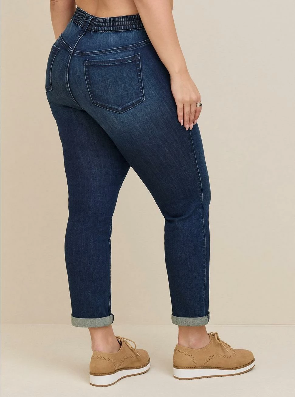 TORRID Pull-On Boyfriend Straight Super Soft Mid-Rise Jean 5 TORRID Pull-On Boyfriend Straight Super Soft Mid-Rise Jean - Image 3