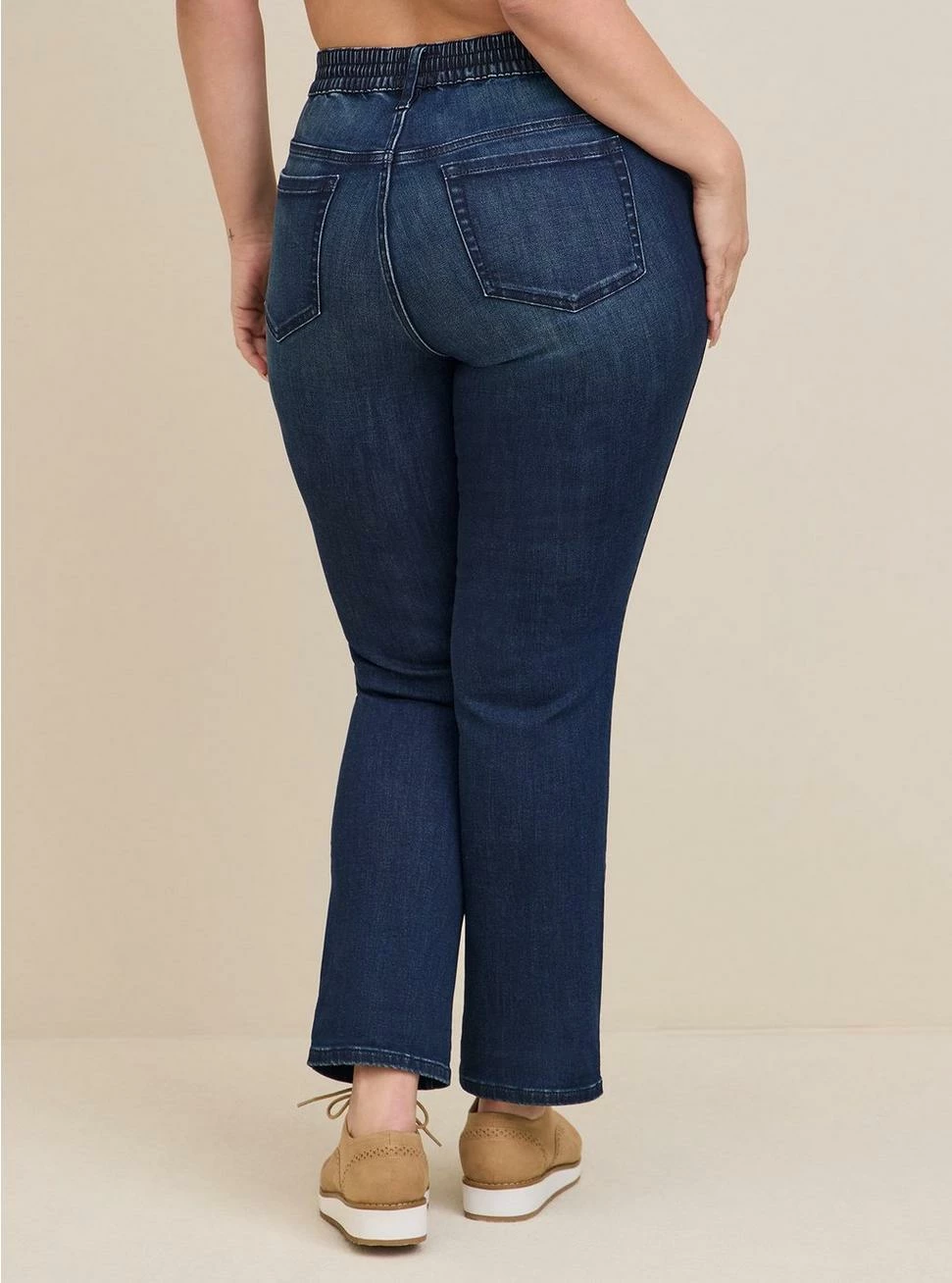TORRID Pull-On Boyfriend Straight Super Soft Mid-Rise Jean 7 TORRID Pull-On Boyfriend Straight Super Soft Mid-Rise Jean - Image 5