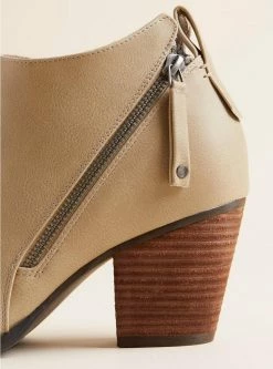 Null Side Zip Heel Bootie (WW) -Cheap Torrid Shop 15371074 09253 av4