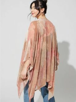 Null Velvet Burnout Ruana -Cheap Torrid Shop 15413980 00136 av2