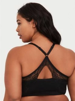 TORRID Unlined Seamless Racerback Bralette -Cheap Torrid Shop 15418543 02124 av2