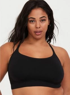 TORRID Unlined Seamless Racerback Bralette