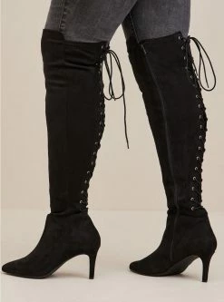 TORRID Stiletto Over The Knee Boot (WW) -Cheap Torrid Shop 15569897 00133 av3
