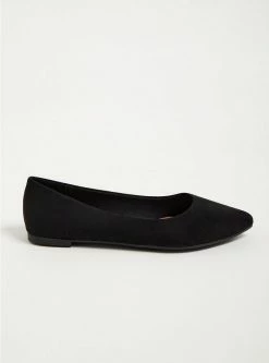 TORRID Pointed Toe Flat (WW) -Cheap Torrid Shop 15874973 00133 av3
