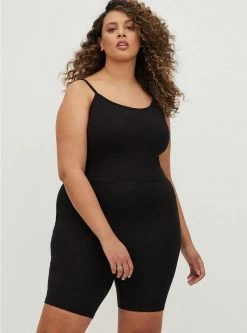 TORRID Bike Short Catsuit - Black