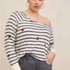 TORRID Off-Shoulder Lt Weight French Terry Sweatshirt -Cheap Torrid Shop 16150574 05995 hi
