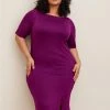 TORRID Midi Studio Cupro Bodycon Dress 2 TORRID Midi Studio Cupro Bodycon Dress -Cheap Torrid Shop 16178737 06555 hi