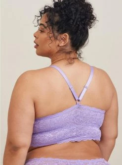 Null Lightly Lined Lace Xo Front Bralette -Cheap Torrid Shop 16411595 10186 av2