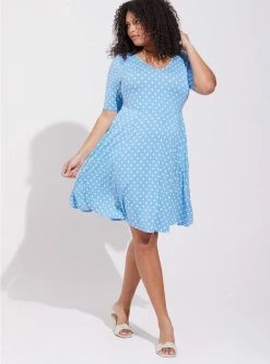 TORRID Mini Super Soft Skater Dress