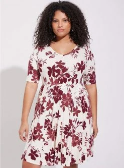 TORRID Mini Super Soft Skater Dress -Cheap Torrid Shop 16749643 06301 av1