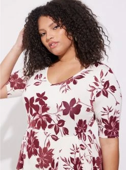 TORRID Mini Super Soft Skater Dress -Cheap Torrid Shop 16749643 06301 av3