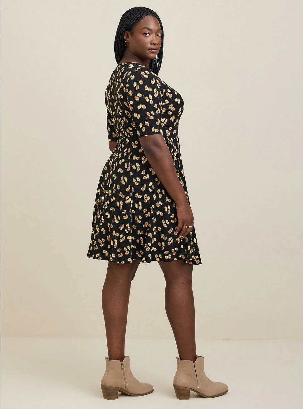 TORRID Mini Super Soft Skater Dress 5 TORRID Mini Super Soft Skater Dress - Image 3