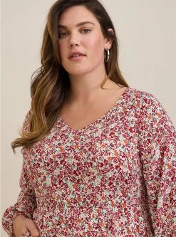 TORRID Voluminous Textured Stretch Rayon Mini Skater Dress 10 TORRID Voluminous Textured Stretch Rayon Mini Skater Dress -Cheap Torrid Shop 16749816 08674 av3