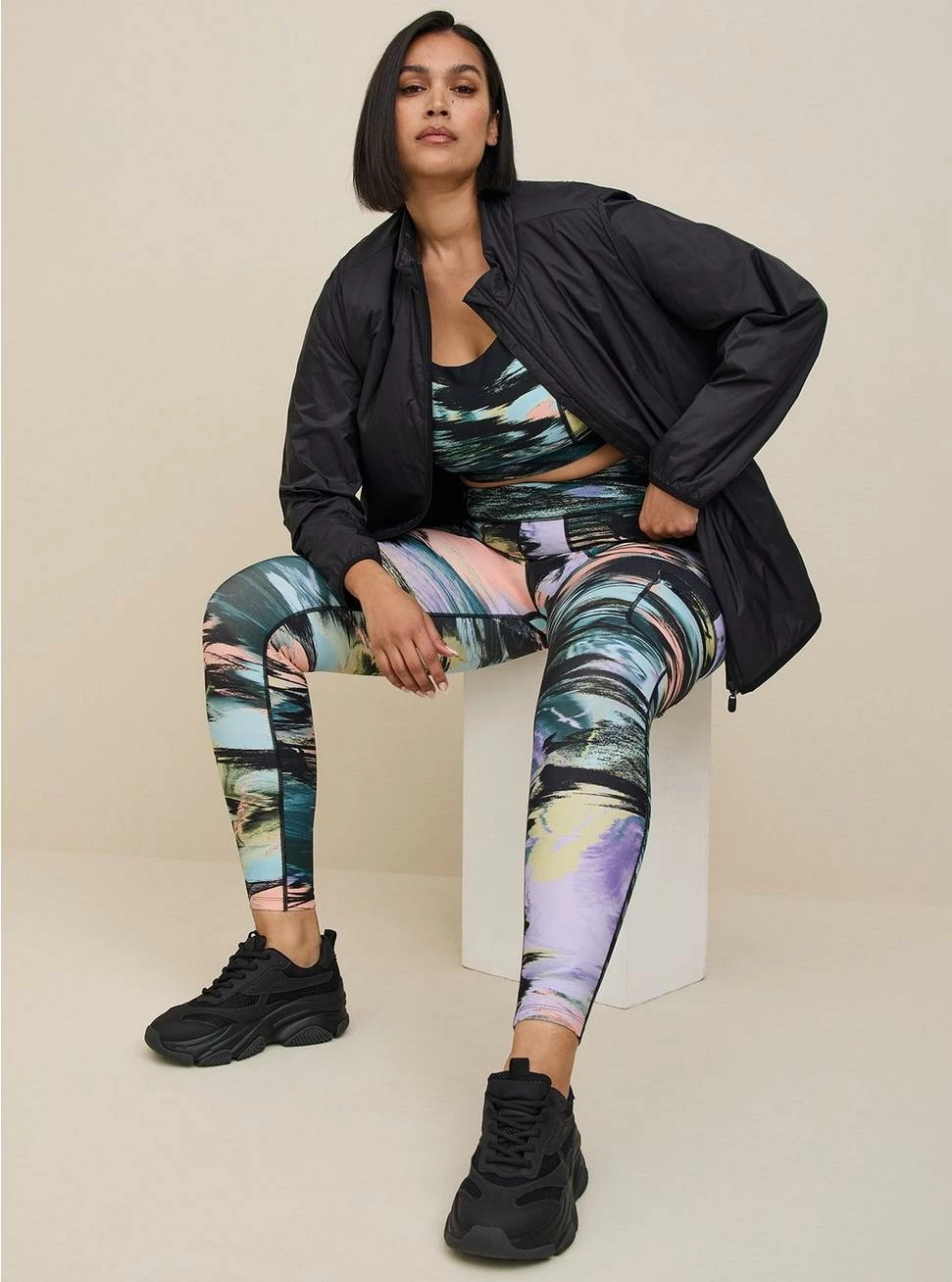 HAPPYCAMPER Happy Camper Performance Core Full Length Active Legging With Cargo Pocket 3 HAPPYCAMPER Happy Camper Performance Core Full Length Active Legging With Cargo Pocket