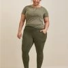HAPPYCAMPER Happy Camper Performance Core Full Length Active Legging With Cargo Pocket -Cheap Torrid Shop 16749854 06580 hi