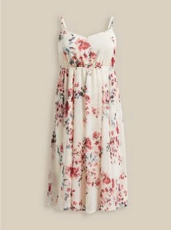 TORRID Midi Chiffon Pleated Dress -Cheap Torrid Shop 16775202 06301 flat