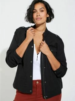 TORRID Dual Fold Utility Jacket