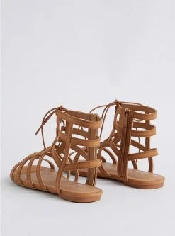 TORRID Lace-Up Gladiator Sandal (WW) -Cheap Torrid Shop 16873709 00128 av2