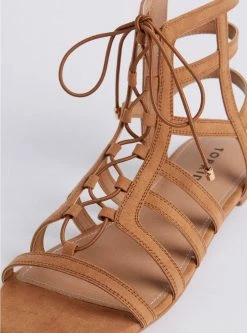 TORRID Lace-Up Gladiator Sandal (WW) -Cheap Torrid Shop 16873709 00128 av3