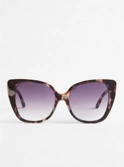 TORRID Translucent Cat Eye Smoke Lens Sunglasses